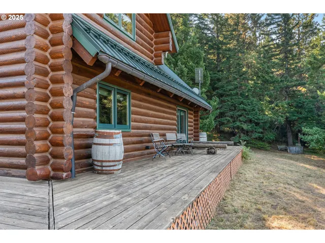 a view of a swimming pool with an outdoor space