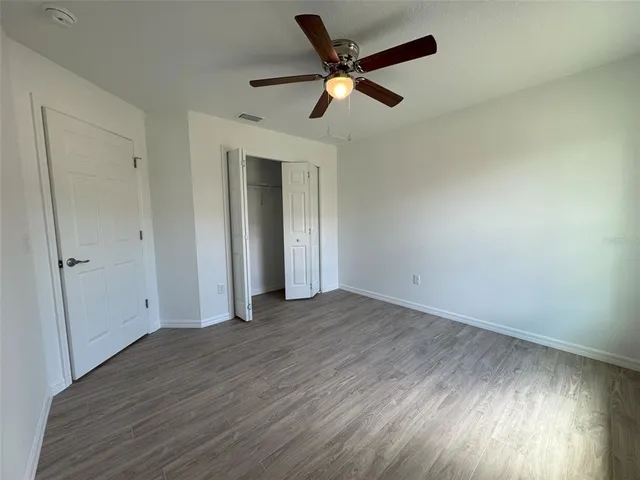 wooden floor in an empty room