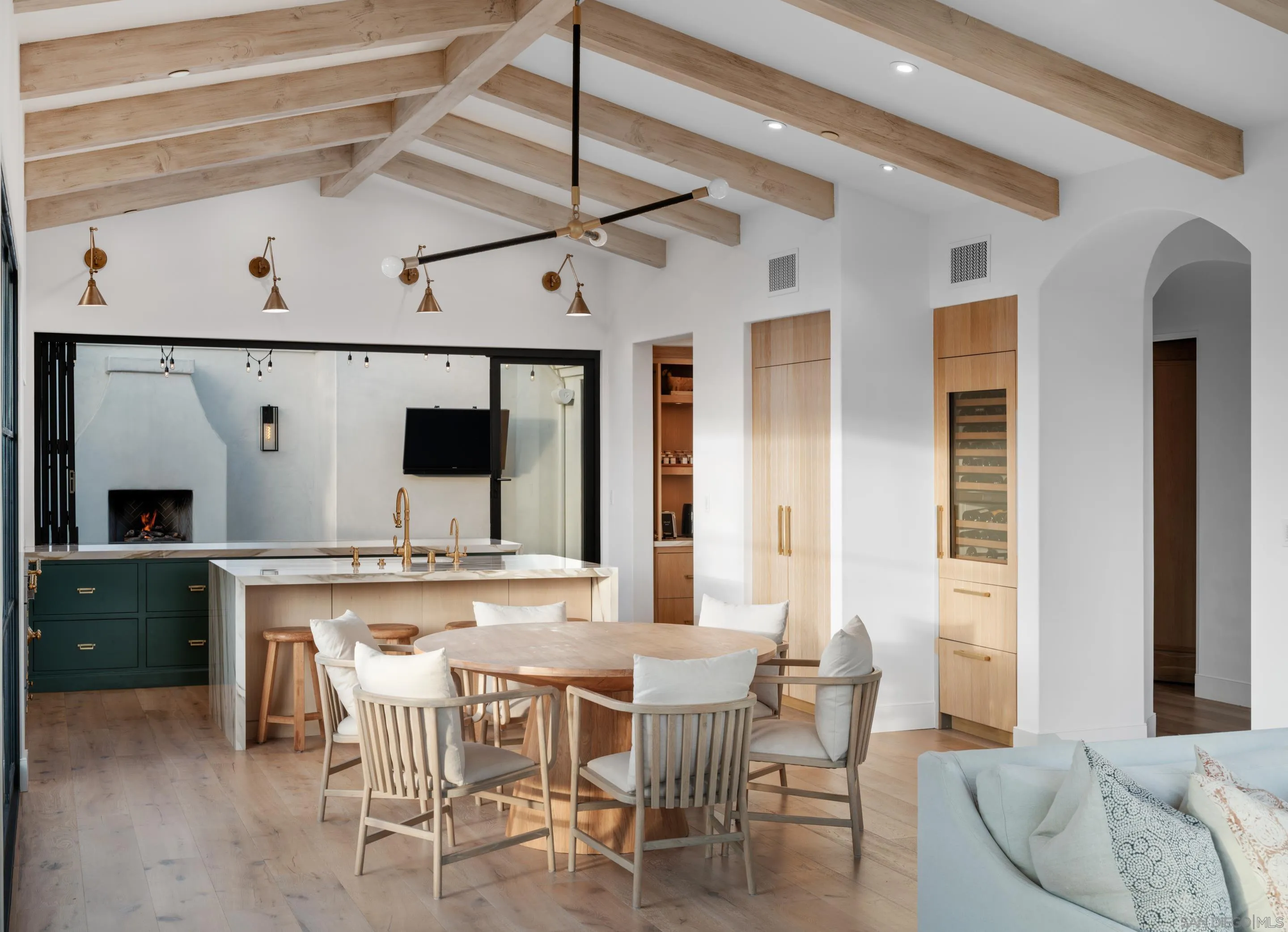 574 Amphitheatre Drive Del Mar, CA 92014 - Photo 17 of 37 a view of a dining room with furniture and window