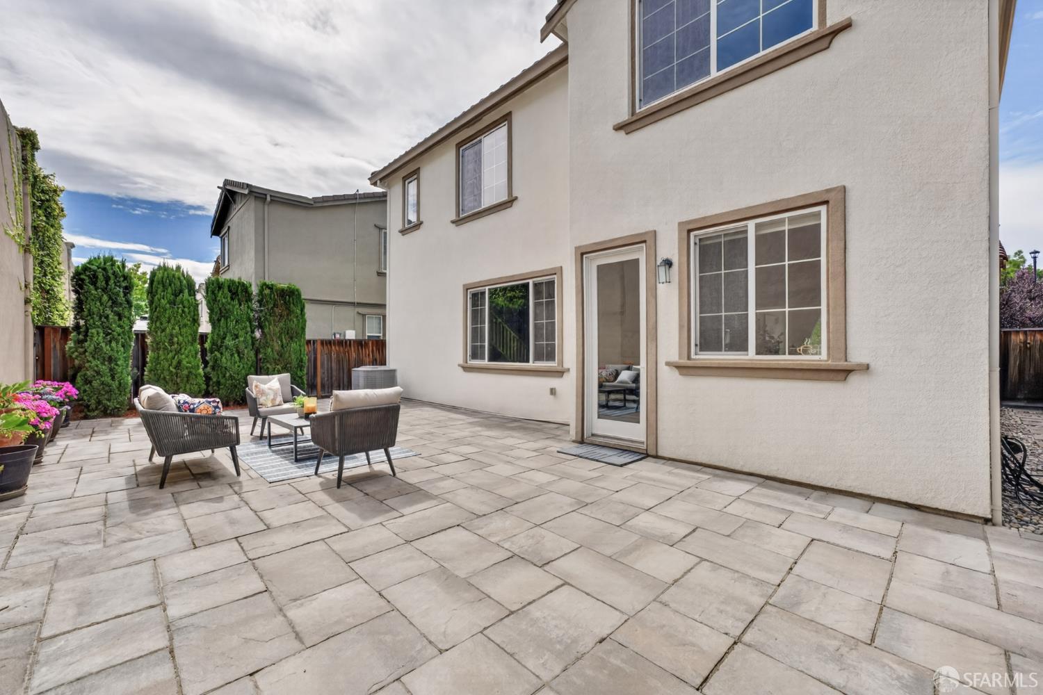 360 Gerald Circle Milpitas, CA 95035 - Photo 36 of 46 a view of a house with backyard sitting area and garden