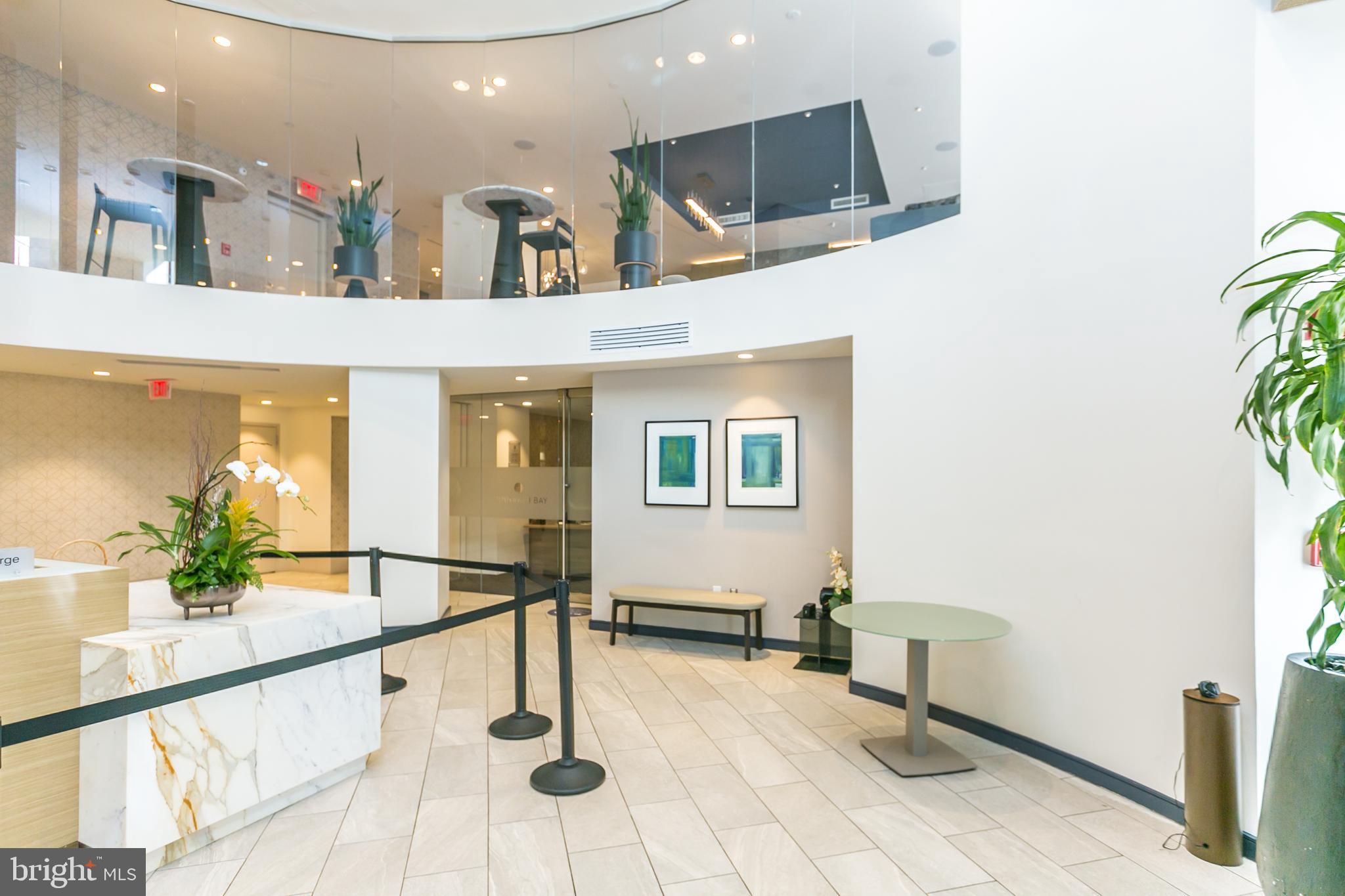 717 President Street, Unit 401 Baltimore, MD 21202 - Photo 32 of 36 a living room with furniture and a potted plant