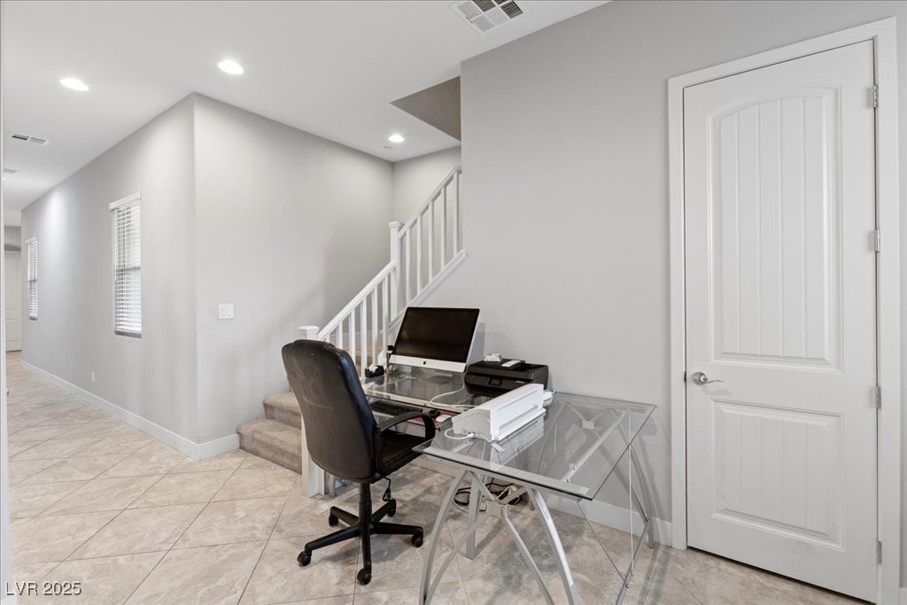 259 Milan Street Henderson, NV 89015 - Photo 26 of 99 Office featuring recessed lighting and light tile patterned floors