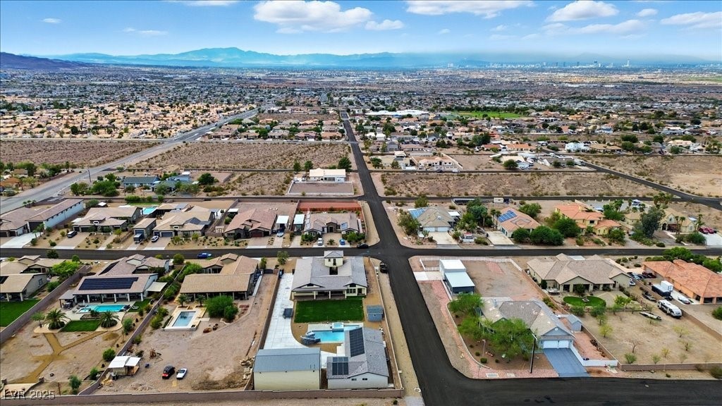 259 Milan Street Henderson, NV 89015 - Photo 93 of 99 Aerial view of residential area with mountains