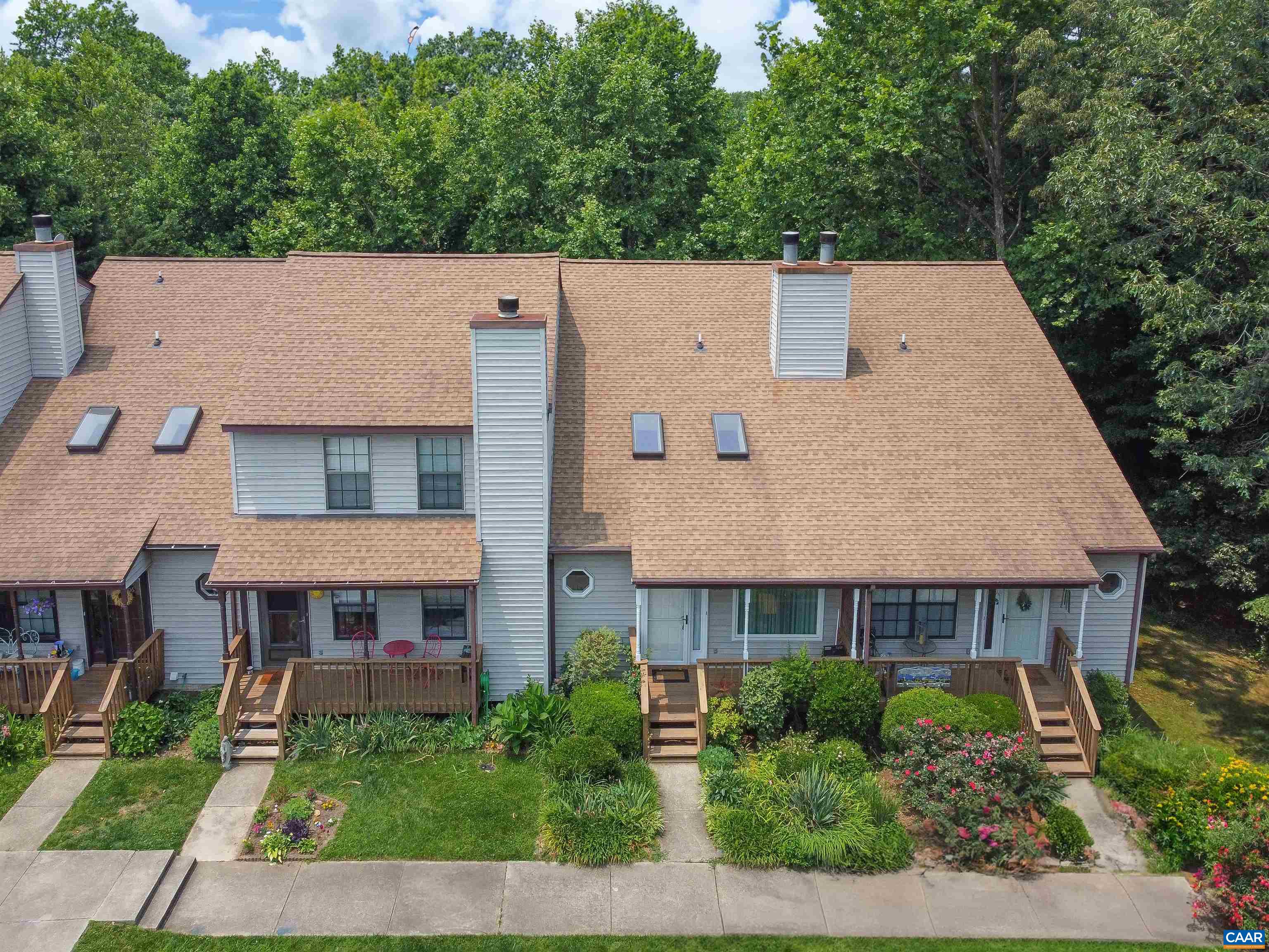 Undisclosed Address Charlottesville, VA 22902 - Photo 3 of 49 aerial view of a house with a yard