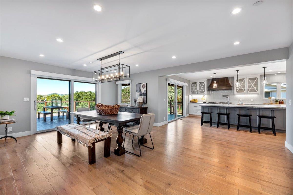 66 Rancho Road Carmel Valley, CA 93924 - Photo 6 of 59 a dining room with furniture window and wooden floor
