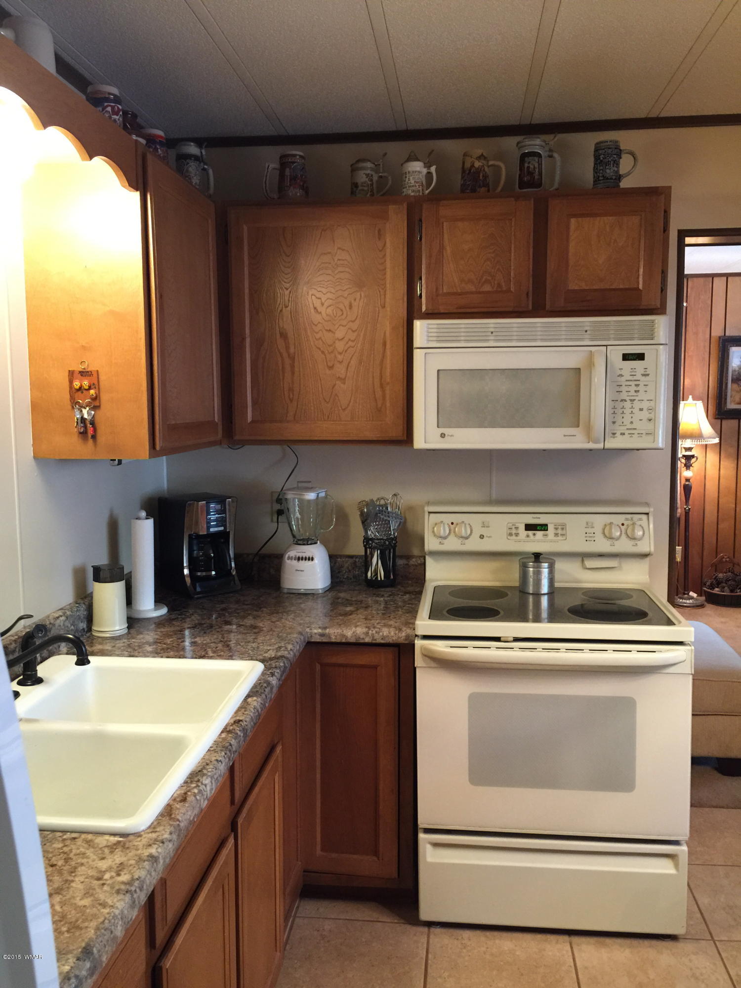 261 Powderhorn Lane Lakeside, AZ 85929 - Photo 30 of 31 a kitchen with a stove and a sink