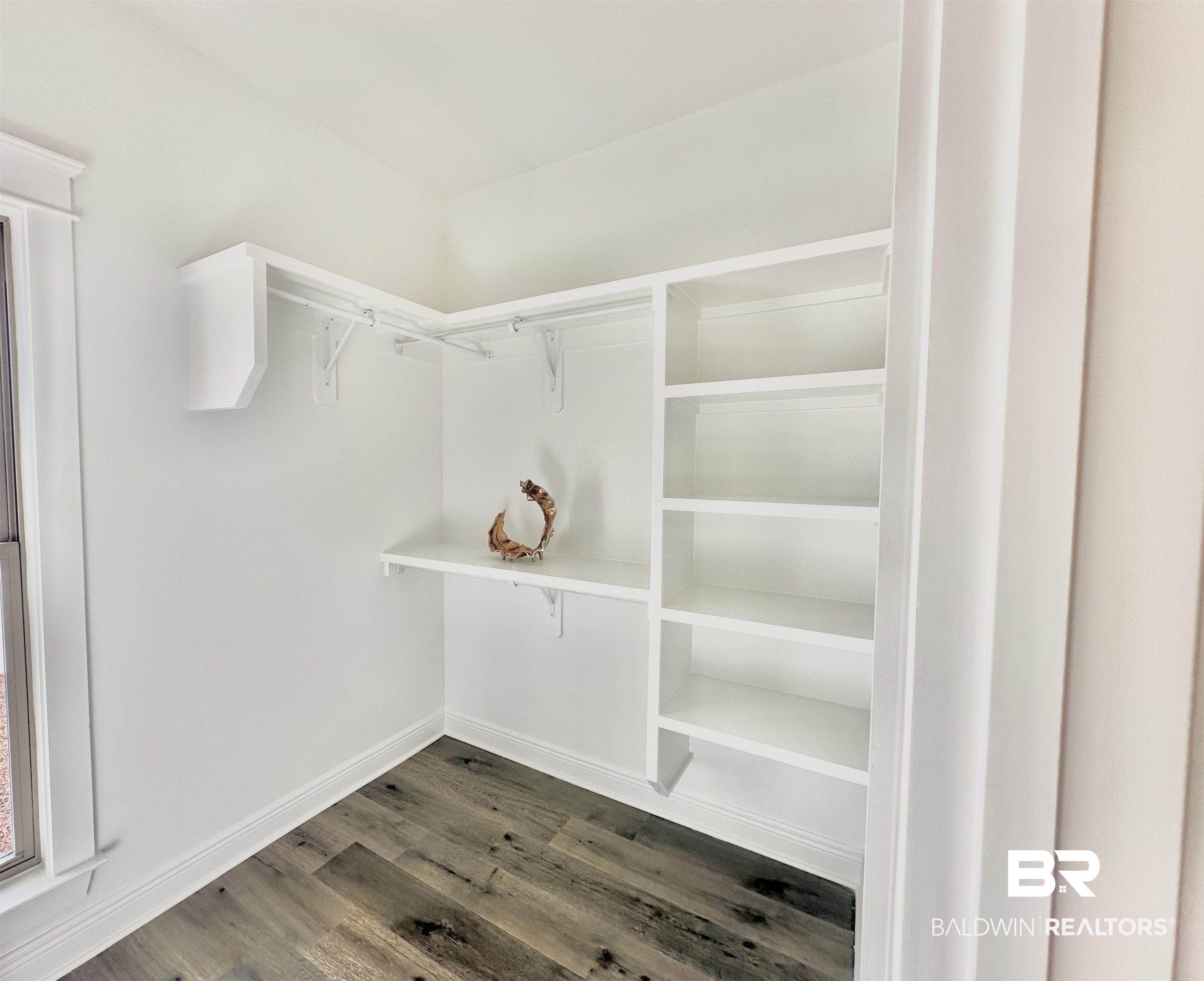 691 Kitfox Avenue Fairhope, AL 36532 - Photo 14 of 42 Walk in closet featuring dark hardwood / wood-style flooring