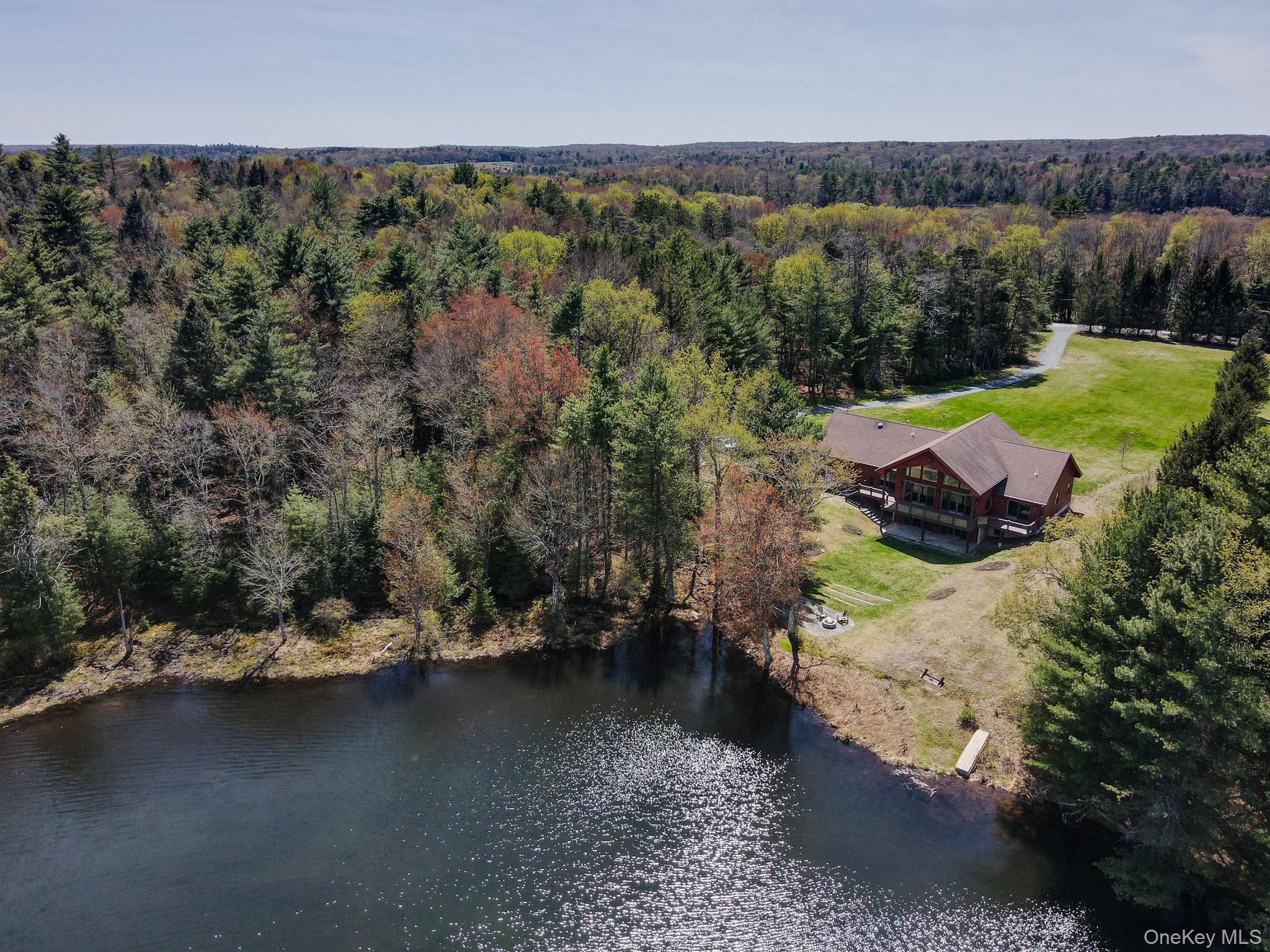 58 Deer Meadow Road Bethel, NY 12786 - Photo 16 of 29 a view of a lake with outdoor space