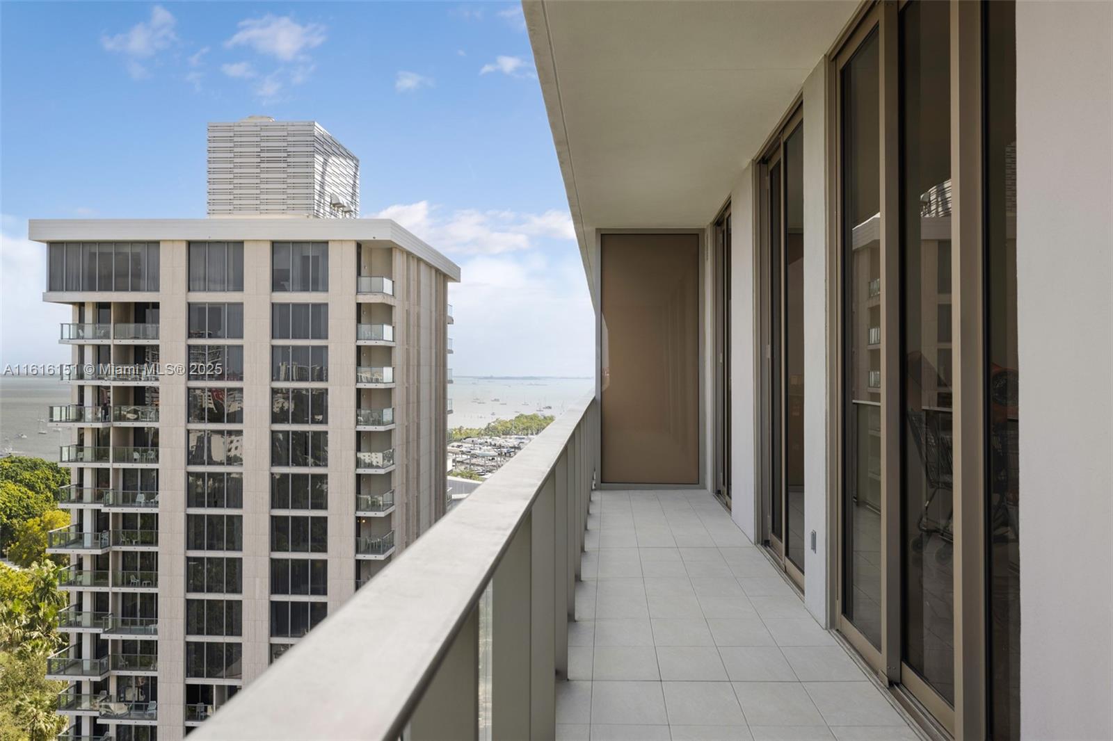 2678 Tigertail Avenue, Unit 1104 Miami, FL 33133 - Photo 12 of 65 a view of balcony with a potted plant