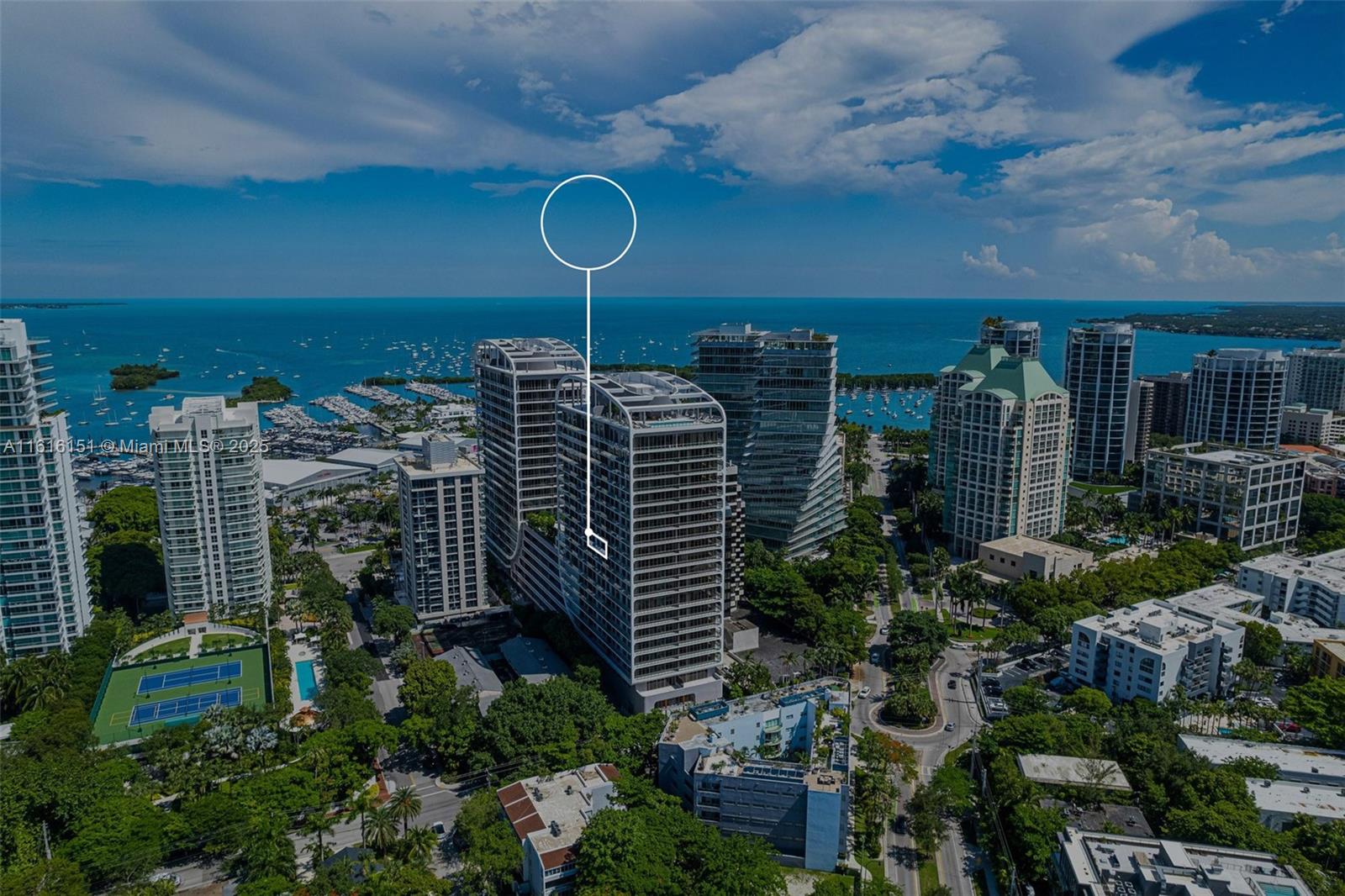 2678 Tigertail Avenue, Unit 1104 Miami, FL 33133 - Photo 35 of 65 a view of a corridor