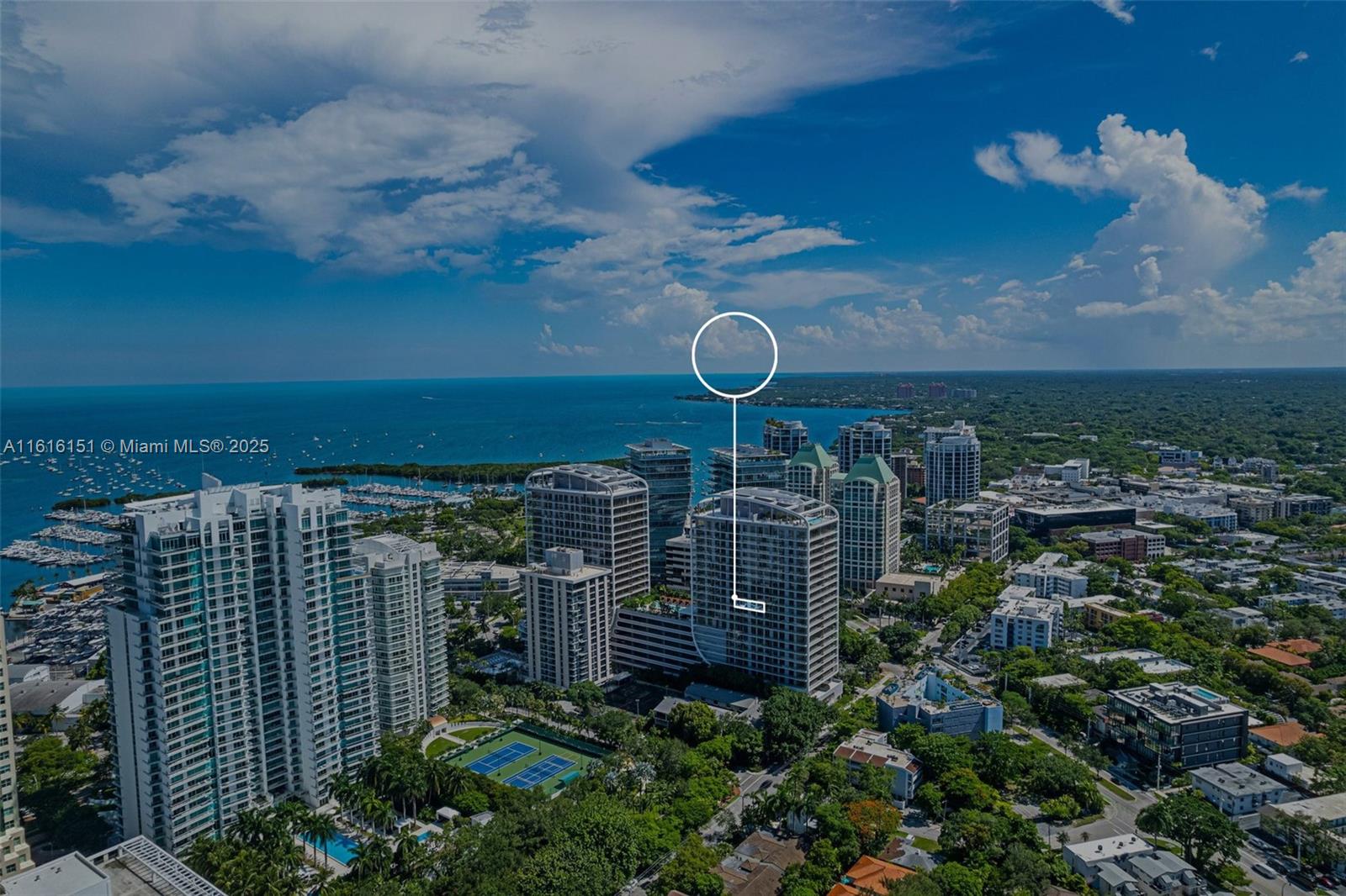 2678 Tigertail Avenue, Unit 1104 Miami, FL 33133 - Photo 39 of 65 a view of a balcony with sitting area