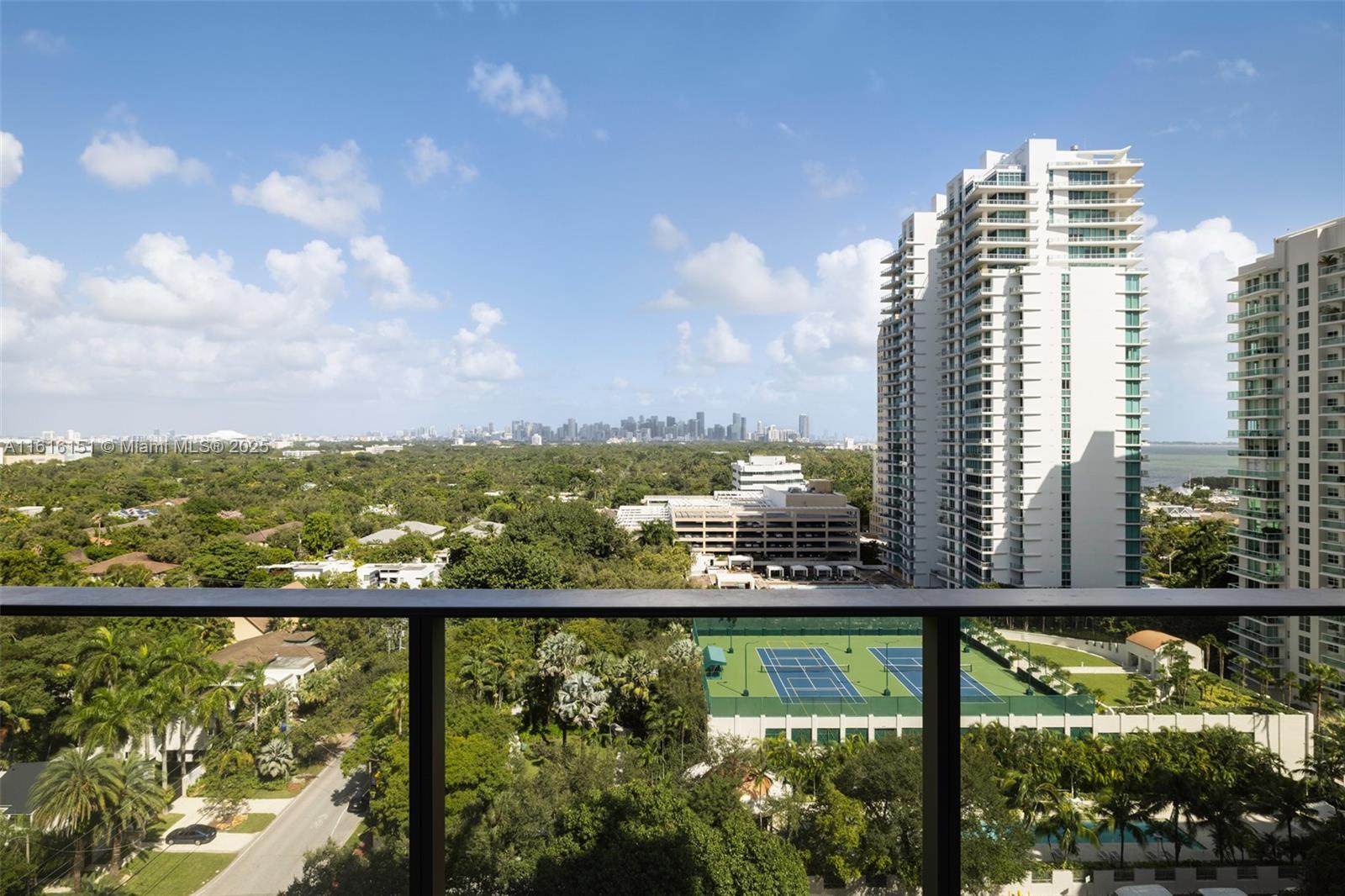 2678 Tigertail Avenue, Unit 1104 Miami, FL 33133 - Photo 9 of 65 a view of a city from a balcony