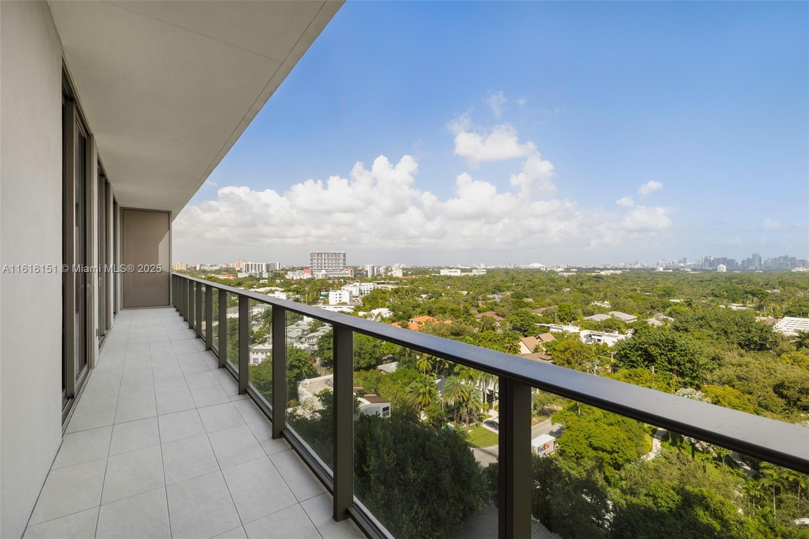 2678 Tigertail Avenue, Unit 1104 Miami, FL 33133 - Photo 10 of 65 a view of city from balcony