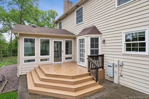 a view of house with a outdoor seating