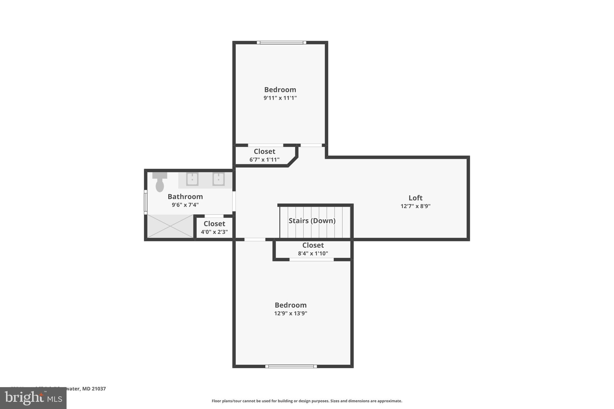 609 Havenhill Road Edgewater, MD 21037 - Photo 65 of 67 Second floor plan