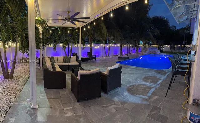 a bathroom with a shower and a toilet