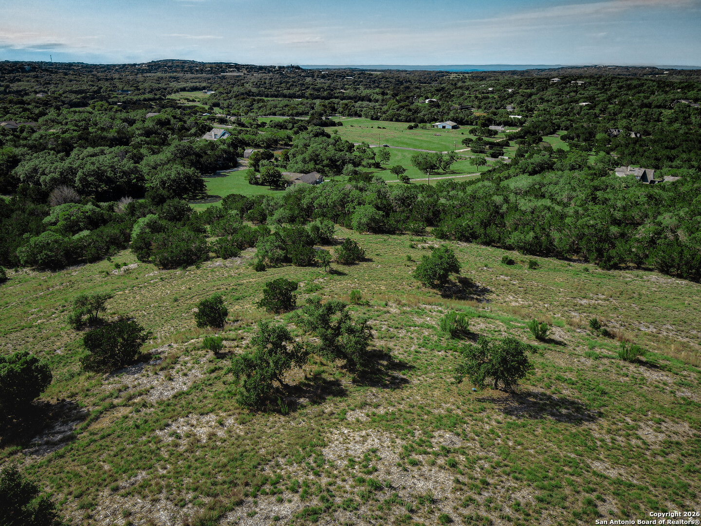 818 Lovett Rdg Road Bulverde, TX 78163 - Photo 4 of 12 an aerial view of a houses with a yard