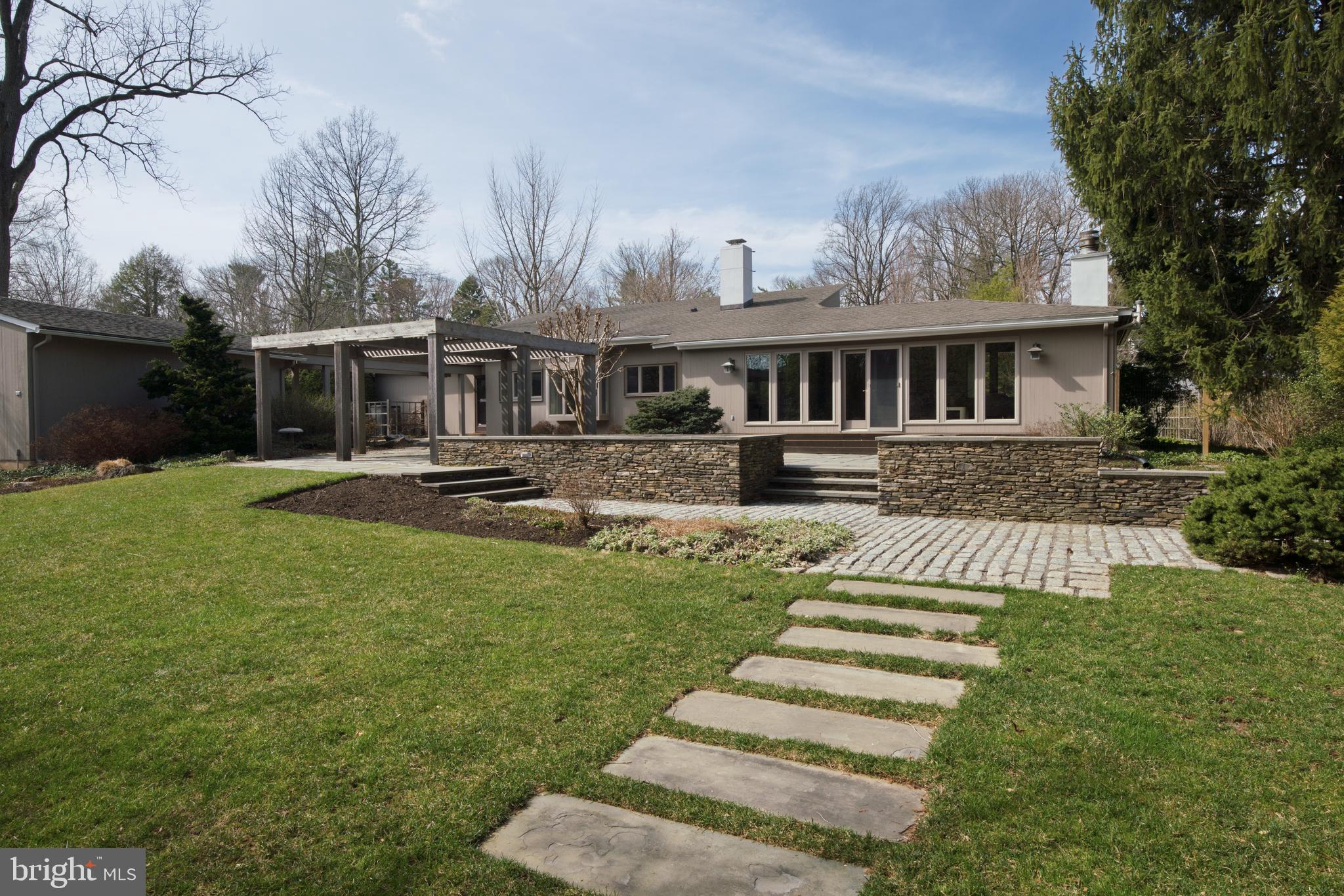 6 Ober Road Princeton, NJ 08540 - Photo 38 of 49 Extensive hardscaping adds to the beauty.