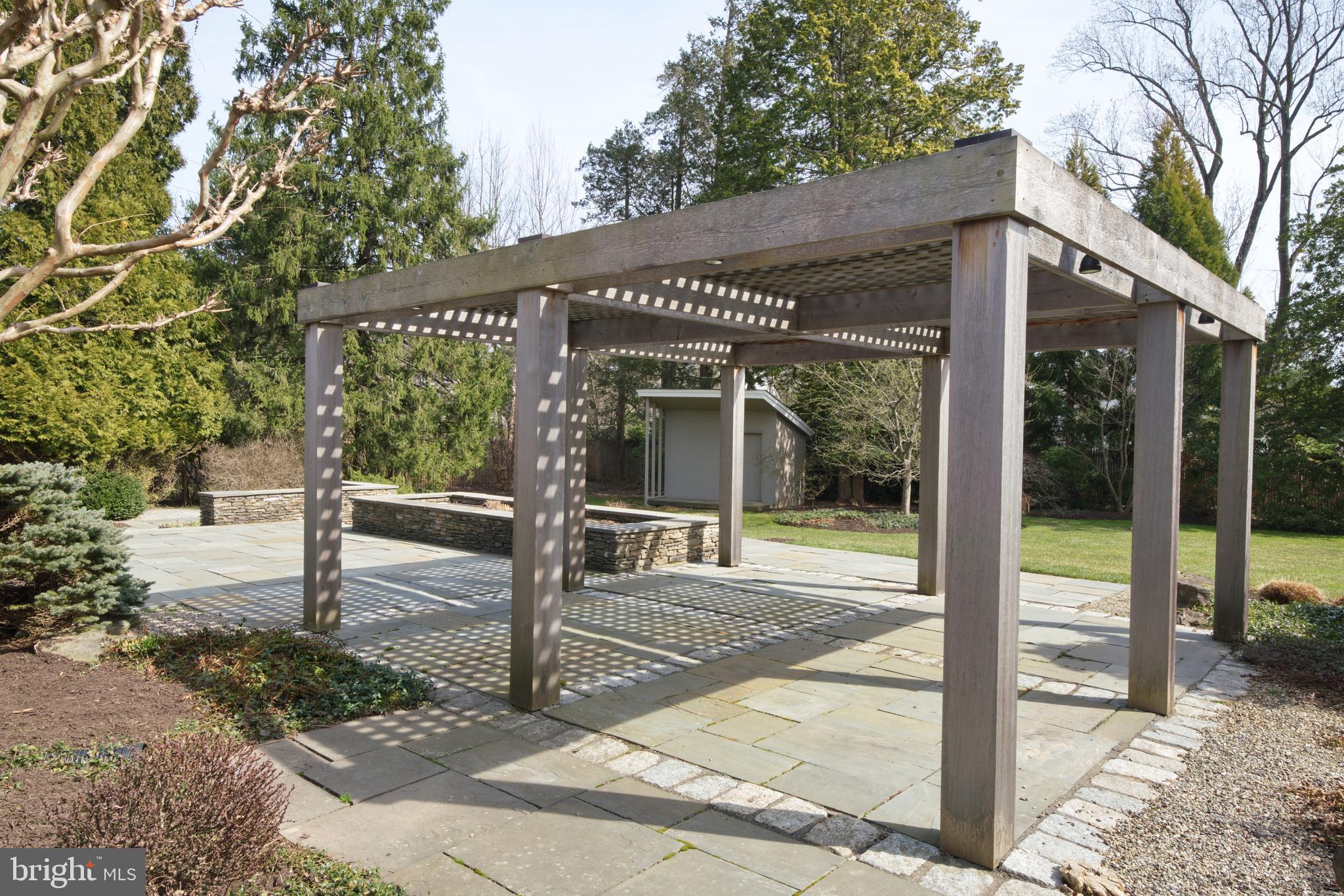 6 Ober Road Princeton, NJ 08540 - Photo 47 of 49 Pergola view from inside.