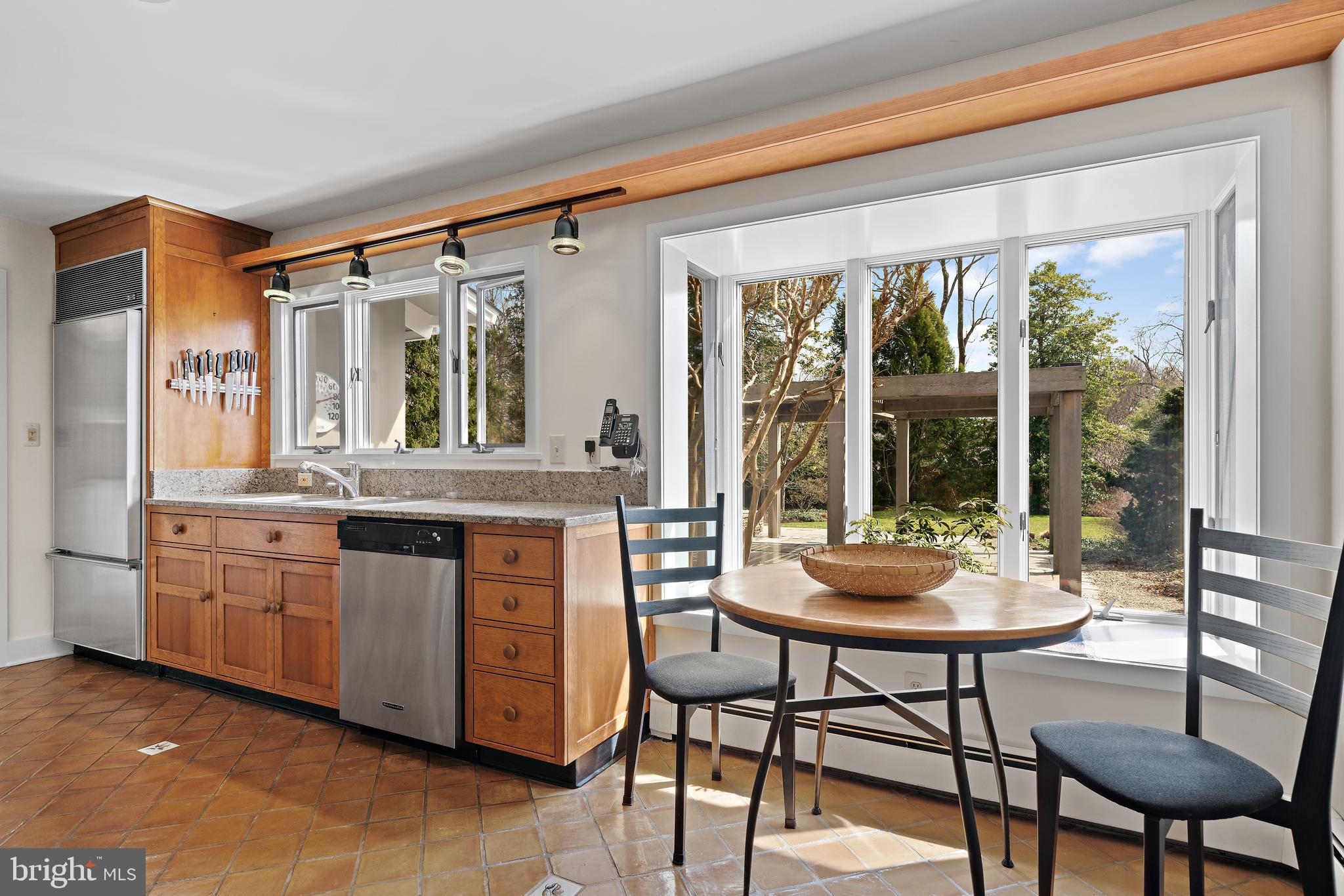 6 Ober Road Princeton, NJ 08540 - Photo 6 of 49 Breakfast nook of kitchen with a view.