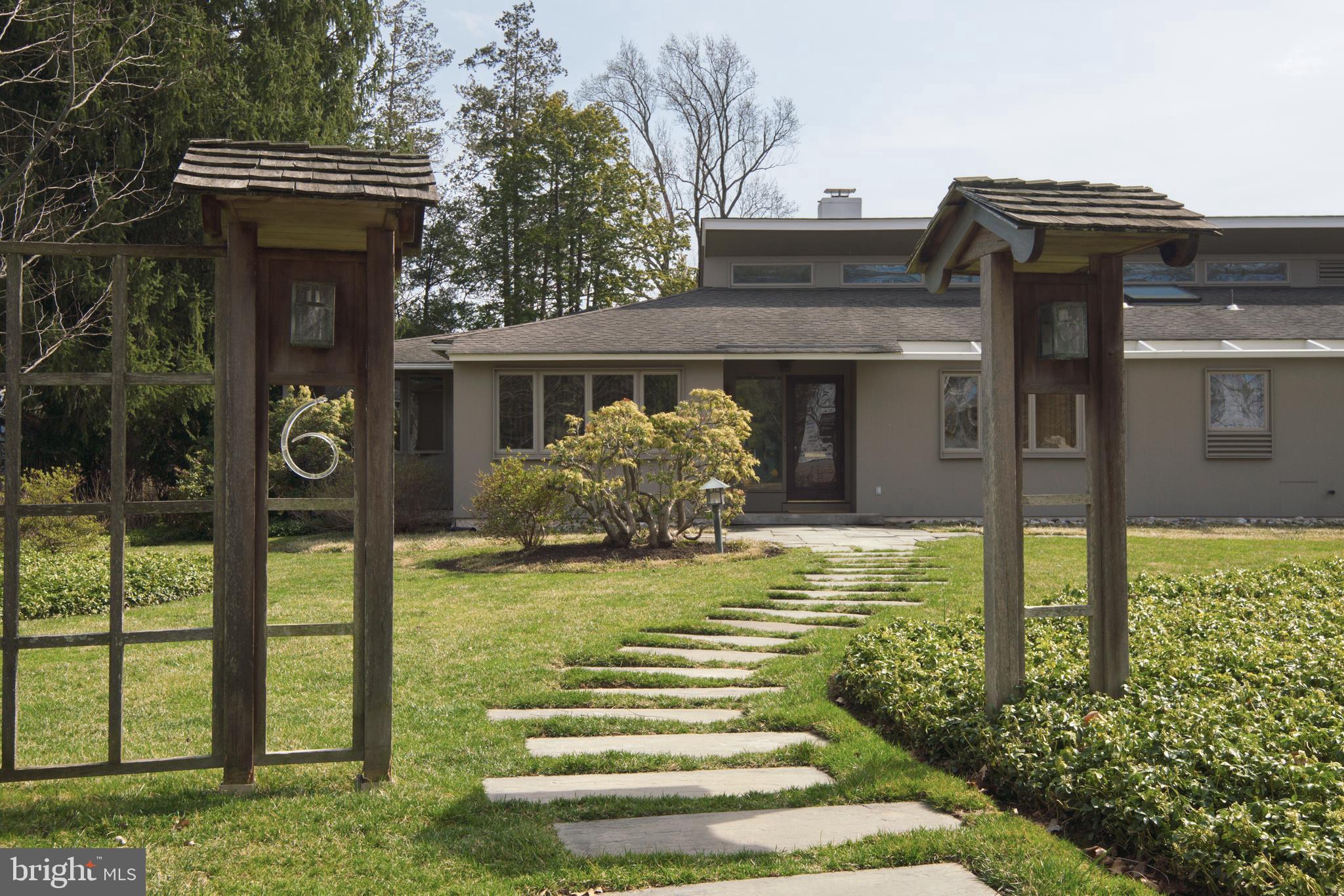 6 Ober Road Princeton, NJ 08540 - Photo 7 of 49 Front photo with tower entrance.