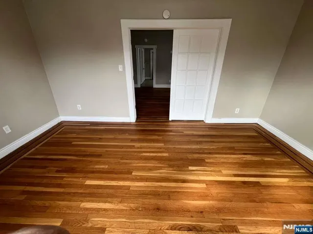 a view of wooden floor