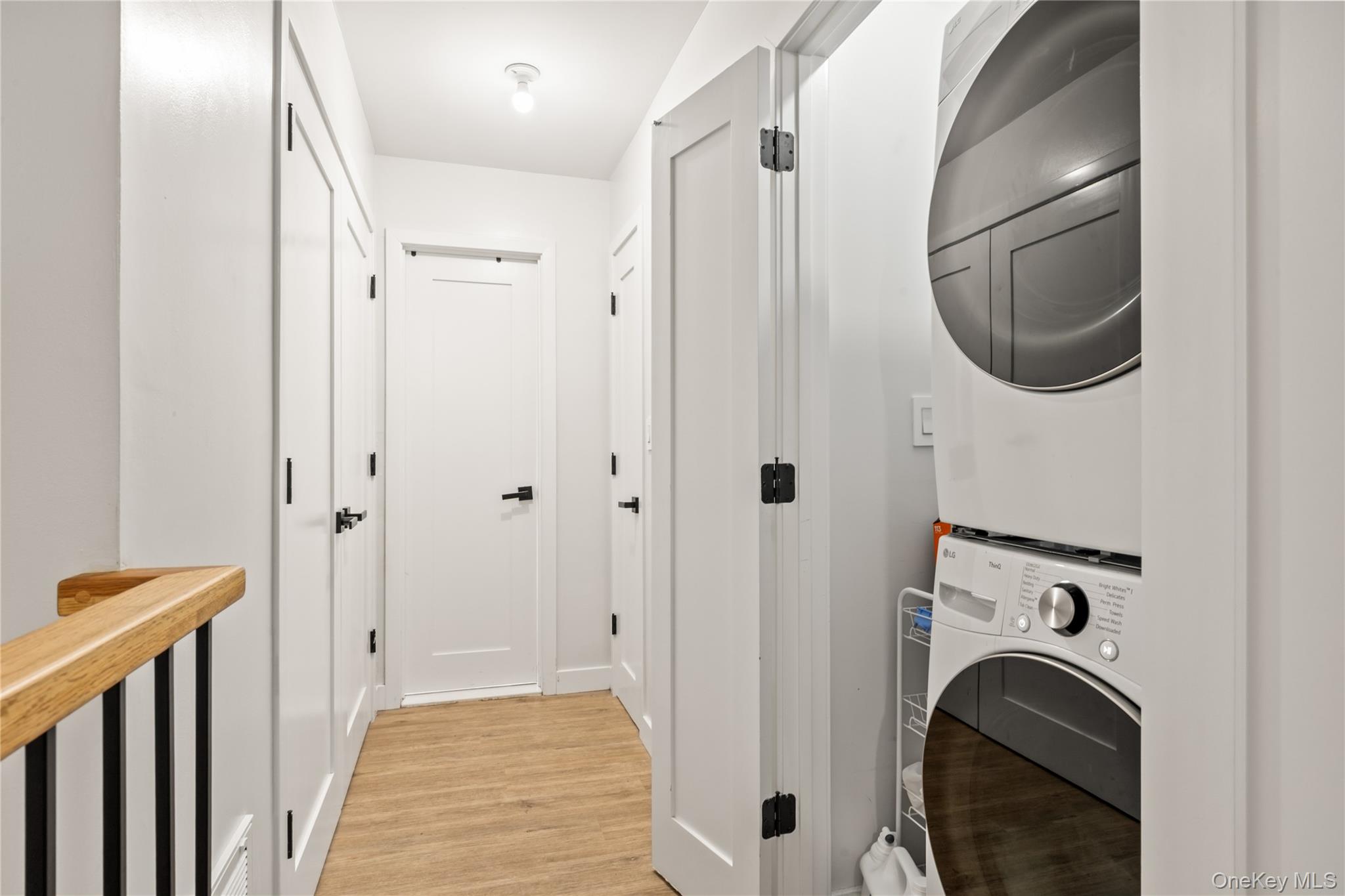 10 Sneden Court Spring Valley, NY 10977 - Photo 31 of 42 a view of a hallway with washer and dryer