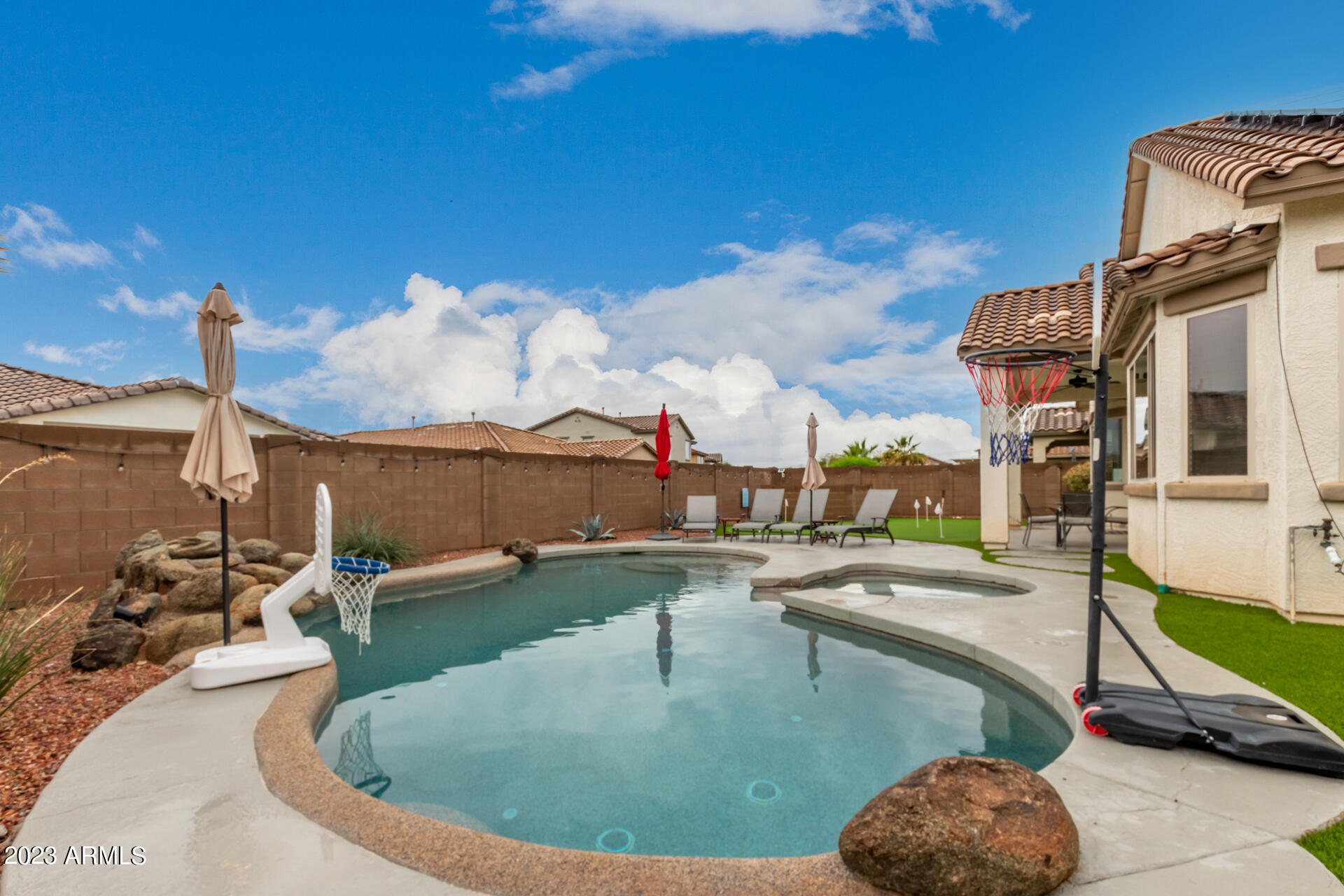 17909 West Agave Road Goodyear, AZ 85338 - Photo 30 of 34 Pristine Pool