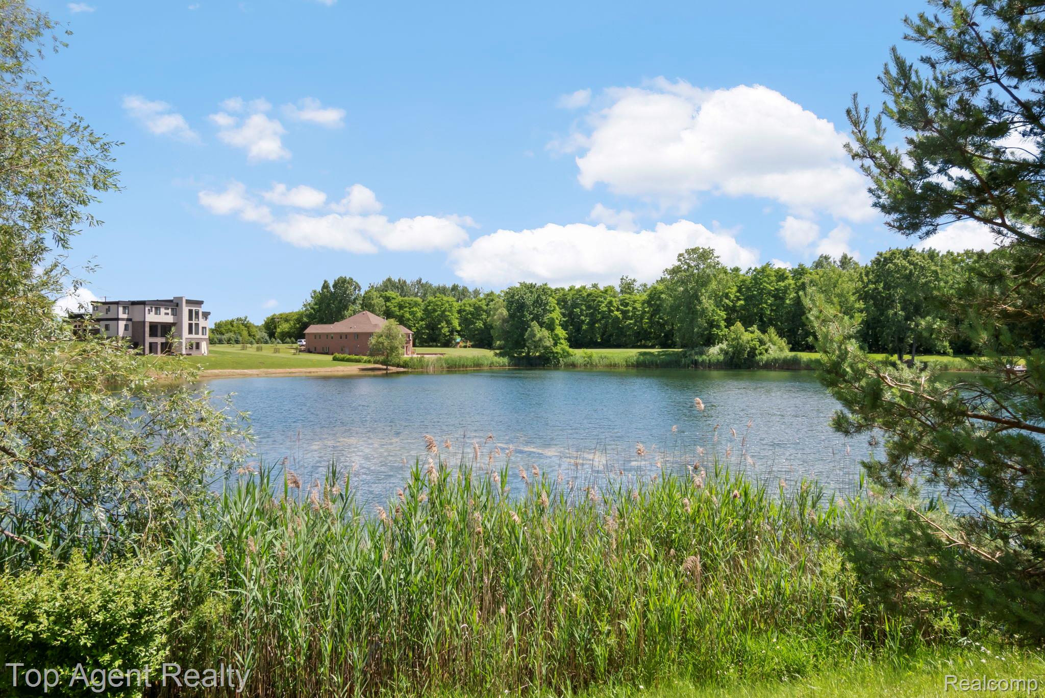 63770 Dequindre Road Washington, MI 48095 - Photo 61 of 61 Expansive water frontage with established trees and surrounding greenery