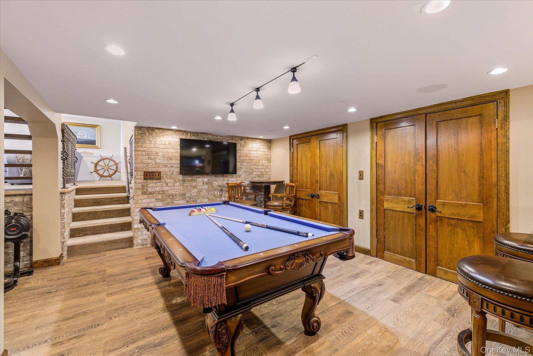 2863 Harbor Road Merrick, NY 11566 - Photo 22 of 35 a room with pool table and windows