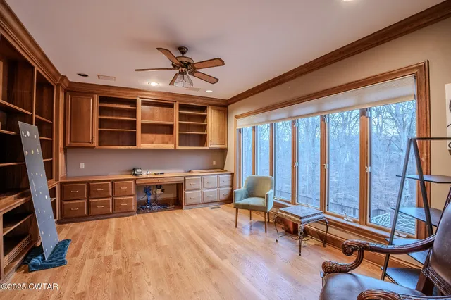a bathroom with a sink vanity and mirror