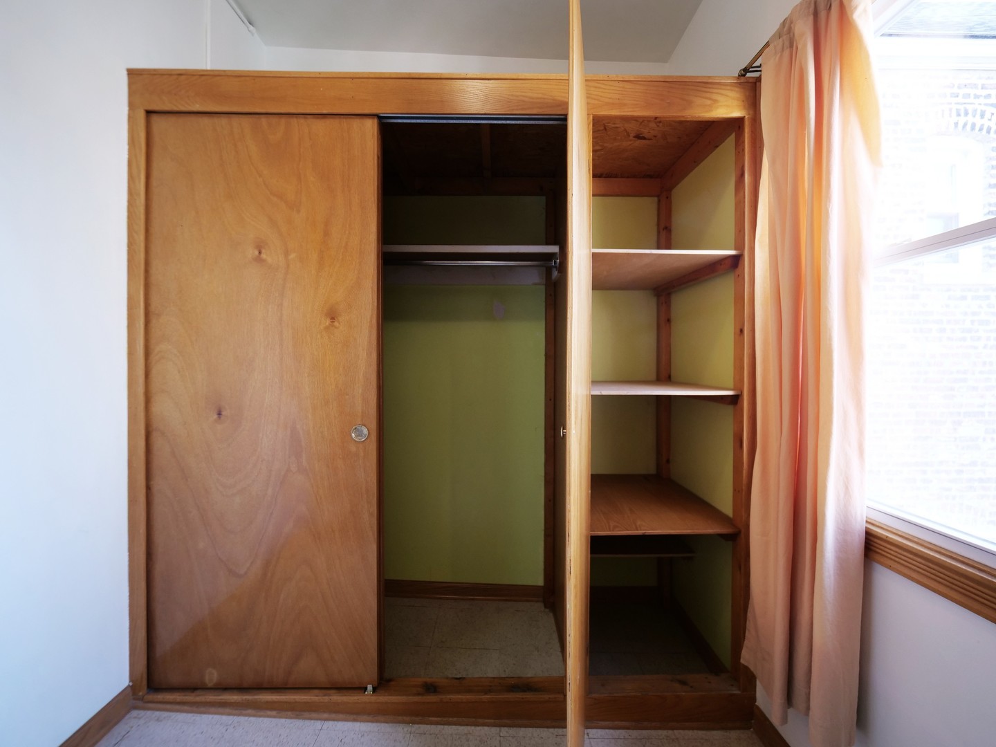 4556 South Justine Street Chicago, IL 60609 - Photo 42 of 50 a view of walk in closet with empty racks