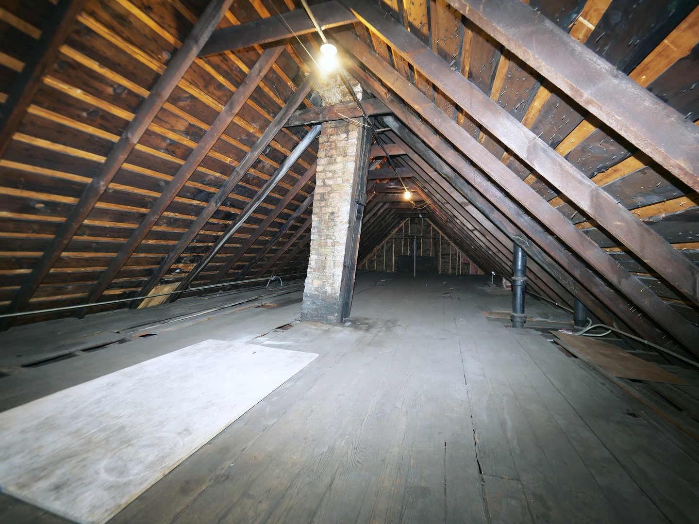 4556 South Justine Street Chicago, IL 60609 - Photo 50 of 50 a view of an empty room with wooden floor