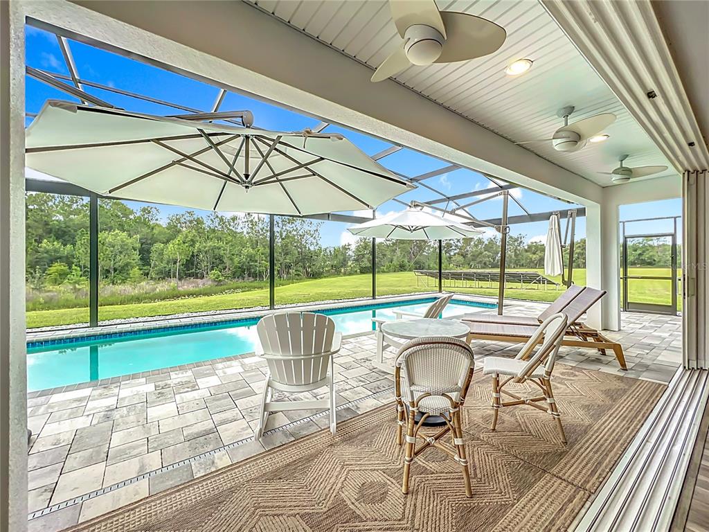 10220 Bay Lake Road Groveland, FL 34736 - Photo 40 of 67 a view of pool with a table and chairs