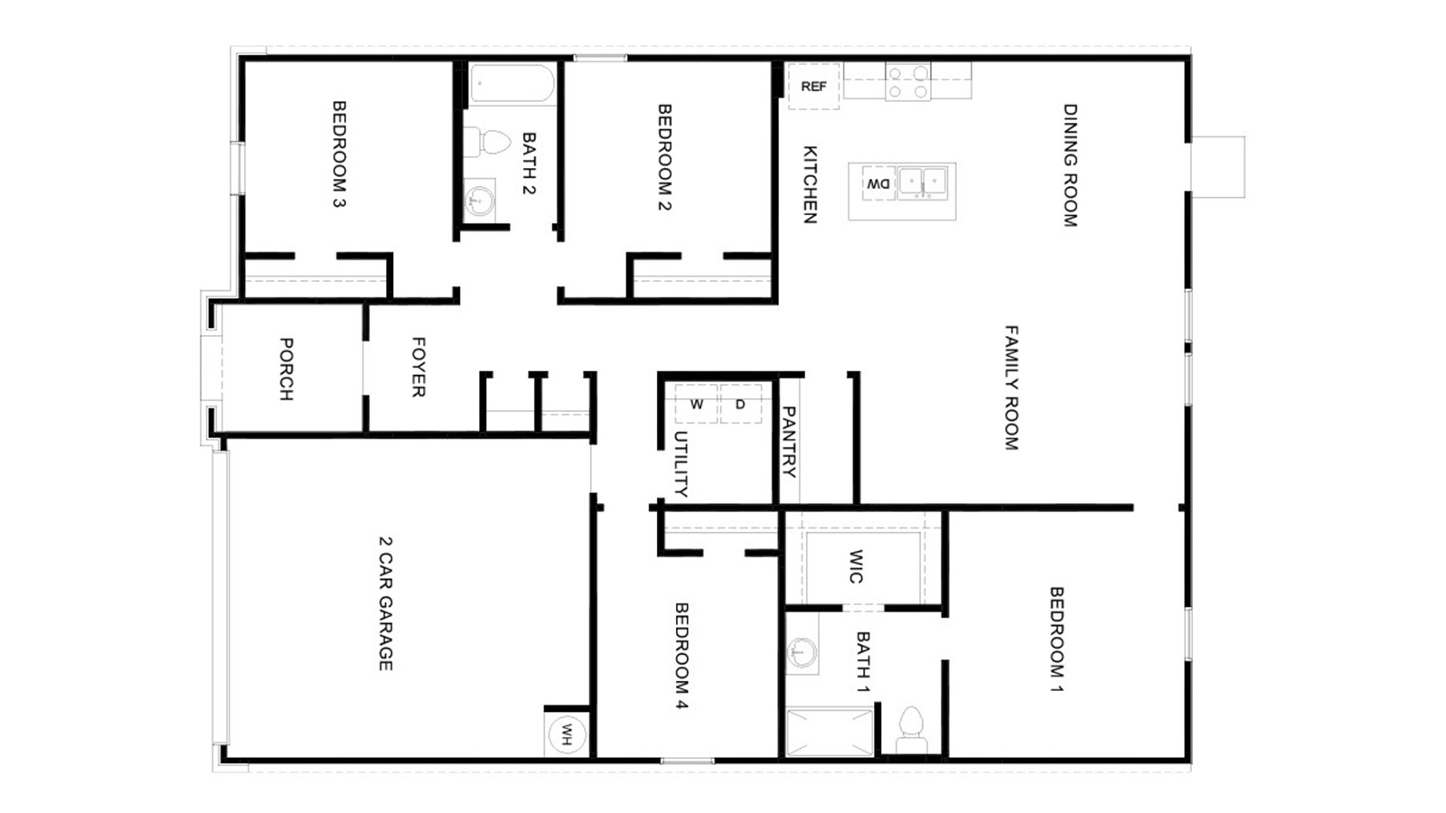 129 Baby Calf Roping Road Jarrell, TX 76537 - Photo 23 of 23 View of home floor plan