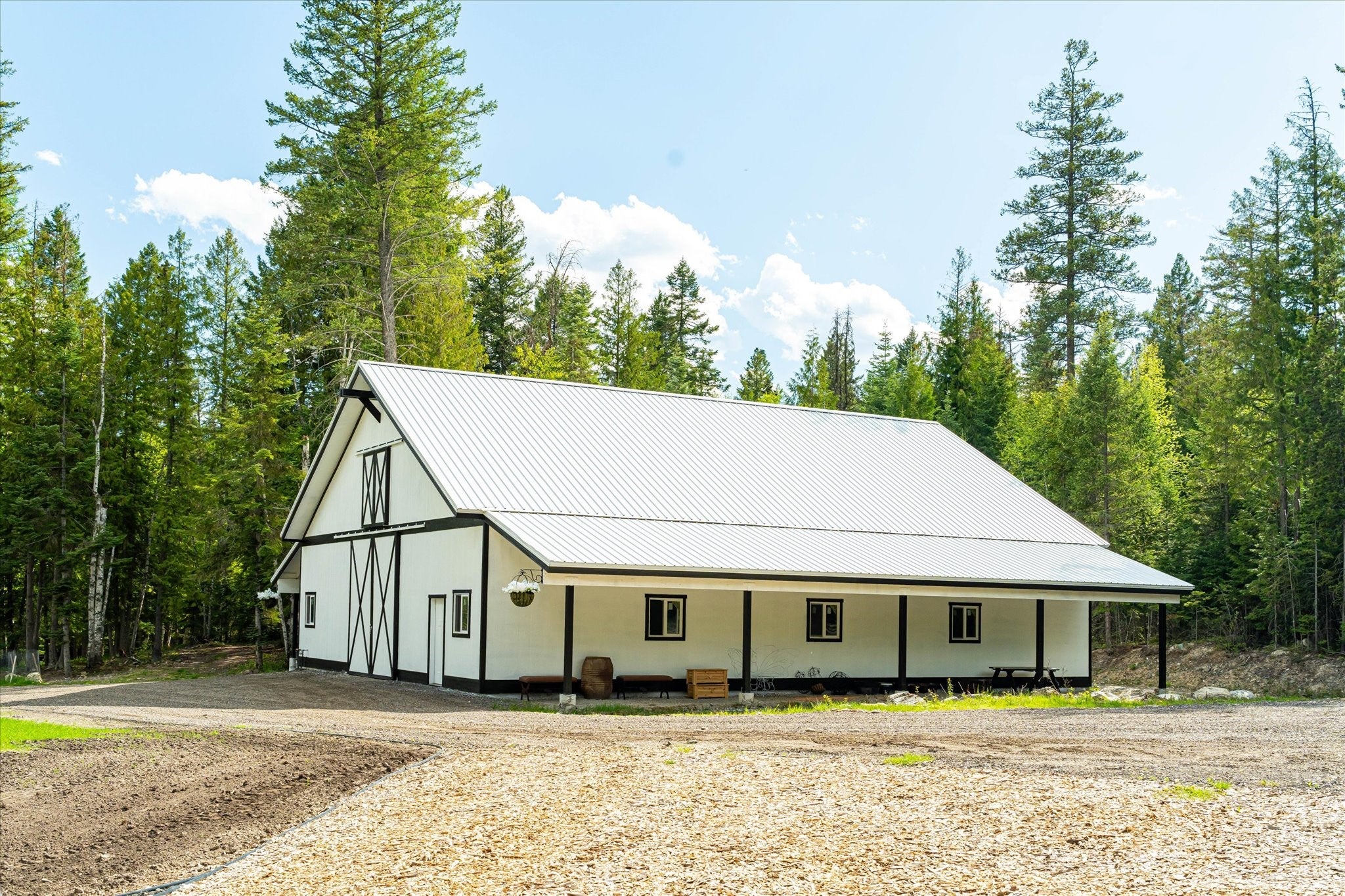 2130 Lion Mountain Loop Road Whitefish, MT 59937 - Photo 68 of 95 Barn and Views