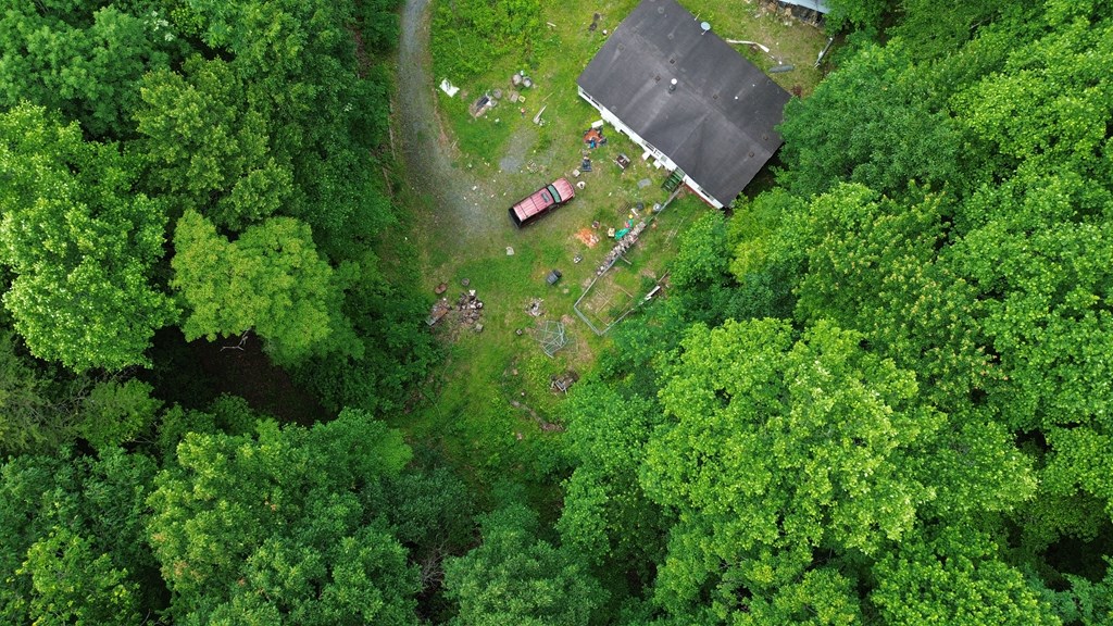115 Calvender Road Turtletown, TN 37391 - Photo 16 of 23 an aerial view of residential house with outdoor space and trees all around