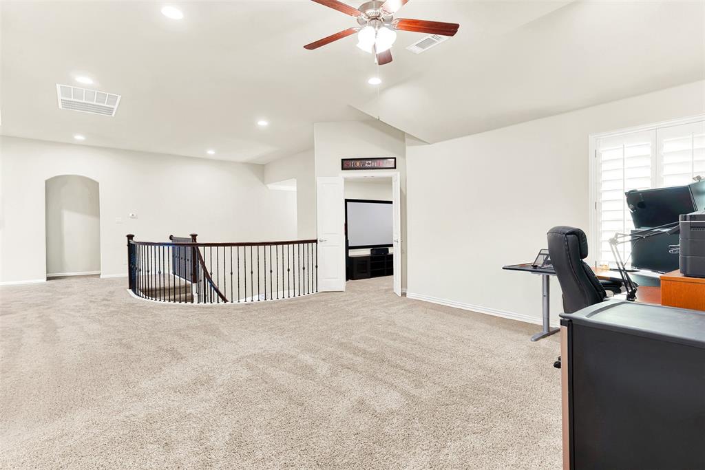 2804 Seabiscuit Road Celina, TX 75009 - Photo 23 of 40 a view of a workspace with furniture