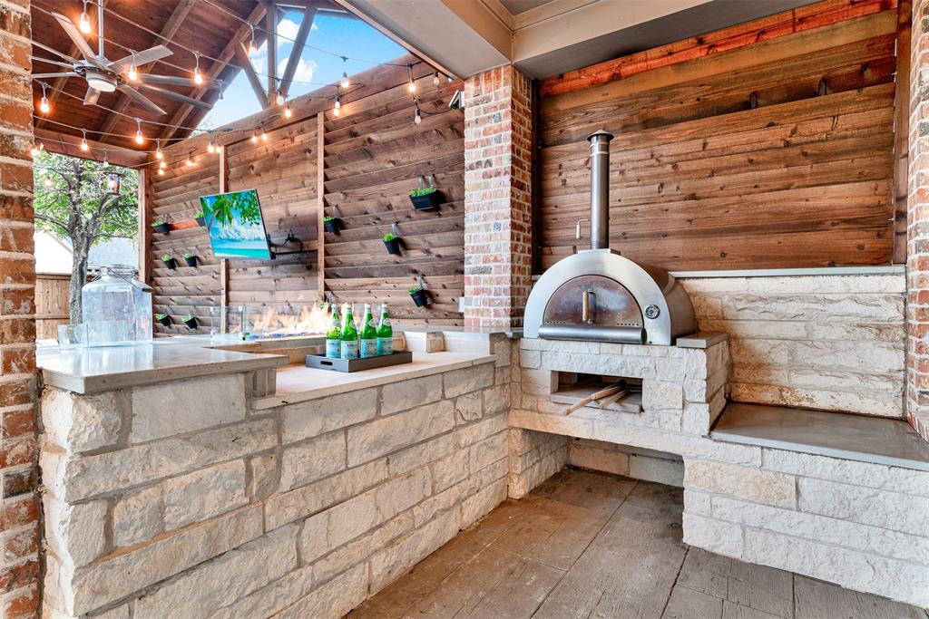 2804 Seabiscuit Road Celina, TX 75009 - Photo 29 of 40 a view of entryway with outdoor kitchen