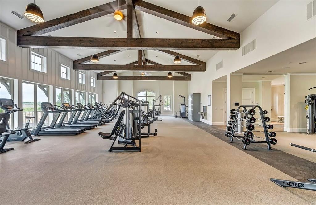 2804 Seabiscuit Road Celina, TX 75009 - Photo 40 of 40 a view of a room with gym equipment