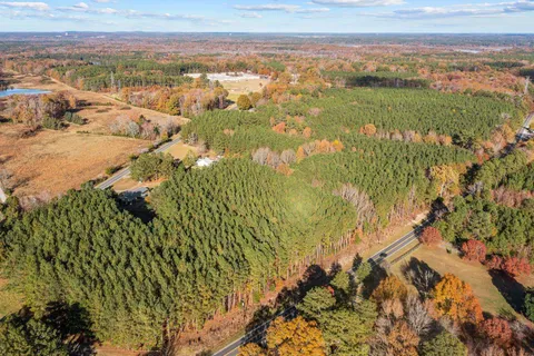 a view of an ocean and beach