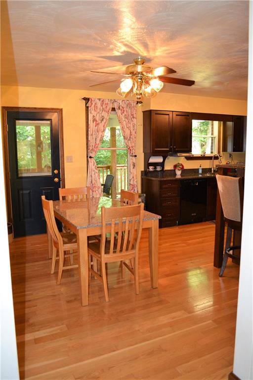 119 Pine Tree Road Kittanning, PA 16201 - Photo 9 of 25 The eat in kitchen has easy access to the rear deck for entertaining and grilling