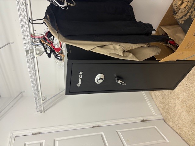 6041 Bear Bluff Road Conway, SC 29526 - Photo 22 of 50 Master 1 Walk in closet with gun safe