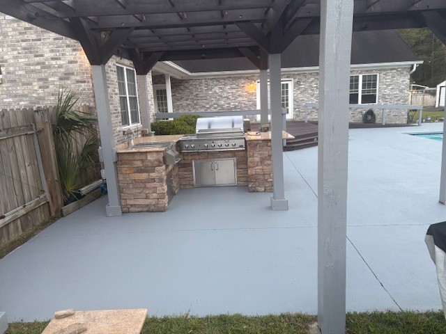6041 Bear Bluff Road Conway, SC 29526 - Photo 38 of 50 Outdoor Kitchen Area