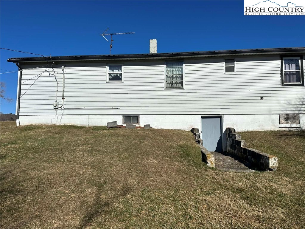 1620 Little Pine Road Ennice, NC 28623 - Photo 12 of 15 a black and white photo of a street