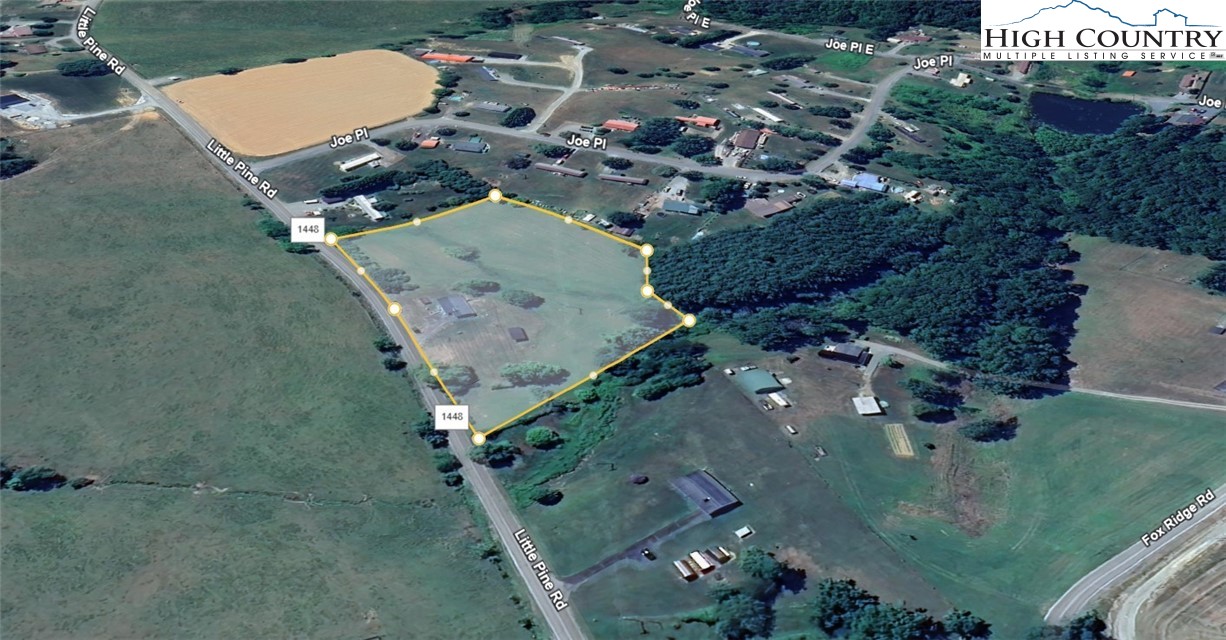 1620 Little Pine Road Ennice, NC 28623 - Photo 15 of 15 an aerial view of a house with a yard basket ball court and outdoor seating