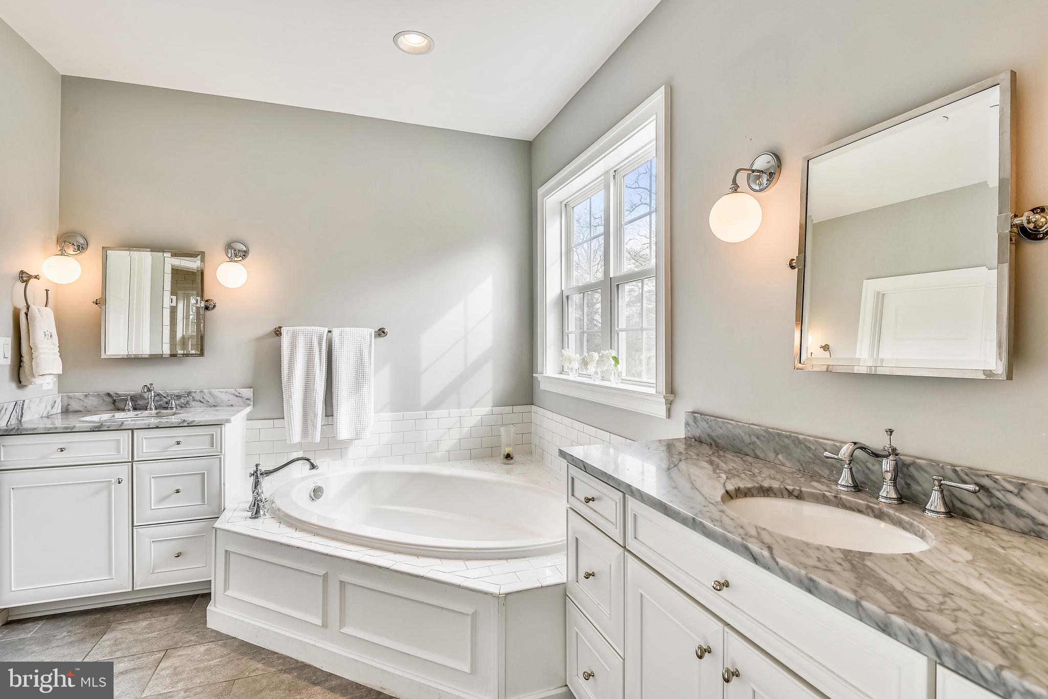 1013 Shore Acres Road Arnold, MD 21012 - Photo 27 of 67 Master Bathroom with his and her sinks