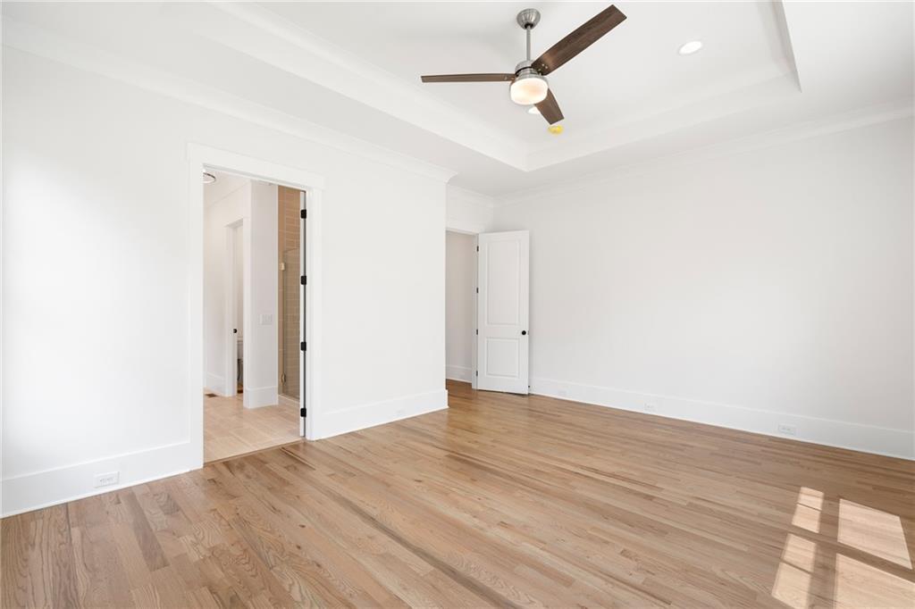 326 Reese Way Ball Ground, GA 30107 - Photo 14 of 37 a view of empty room with wooden floor