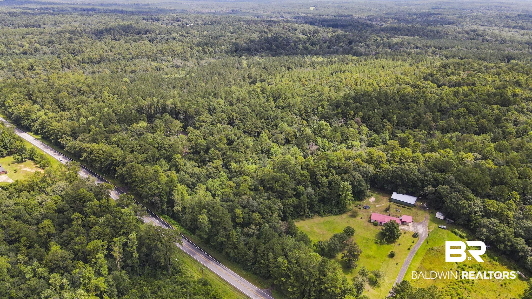 0 Mt.Pilgrim Road Eight Mile, AL 36613 - Photo 6 of 14 Bird's eye view of a heavily wooded area