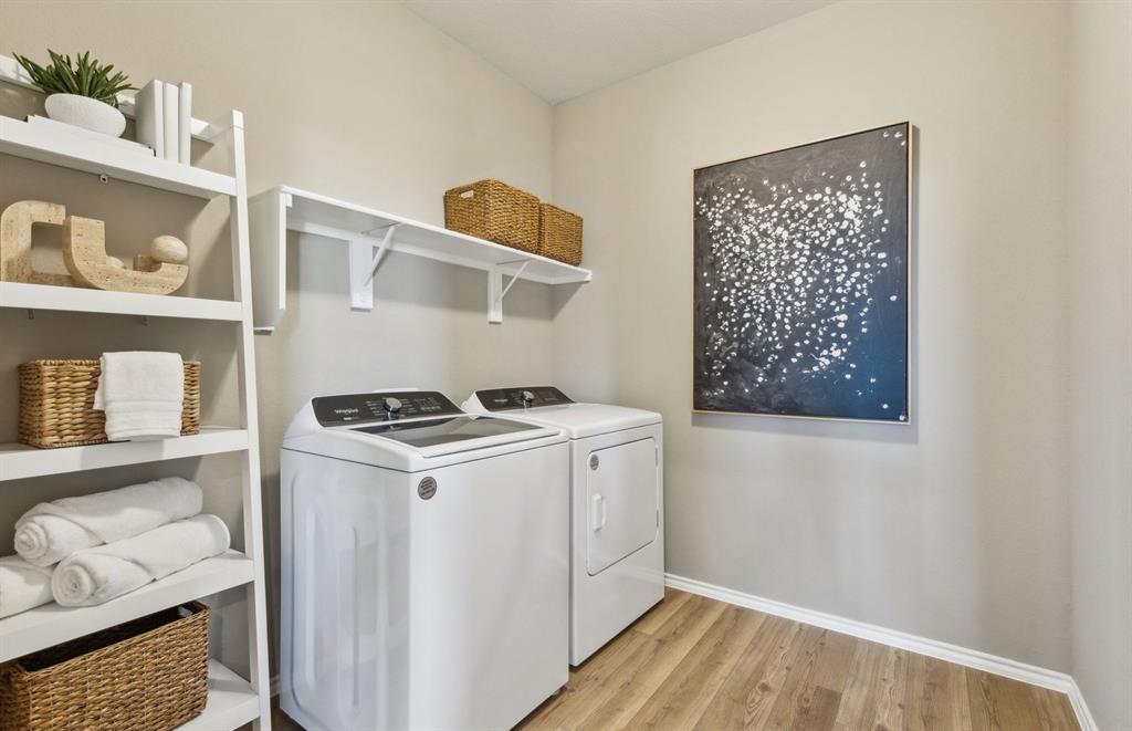 7505 Bent Gale Road Pilot Point, TX 76258 - Photo 11 of 21 *Model Representation - Laundry with storage area